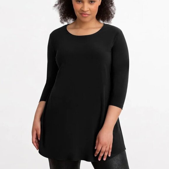 Sympli Classic Tunic 6 Dark Grey - Picture 1 of 9